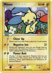 Minun - 4/17 - Holo Rare